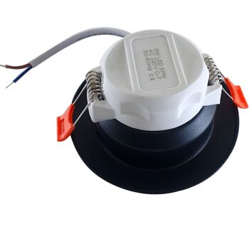 Nouveau LED Encastré Plafond Rond Panneau Down Light 5W Blanc Froid/Blanc Chaud ~ 1400 - Blanc Froid 5W - 1 Pc 3