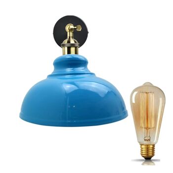 Moderne Industriel Vintage Rétro Loft Applique Murale Applique Luminaire UK ~ 1220 - Sans Ampoule - Blanc 8