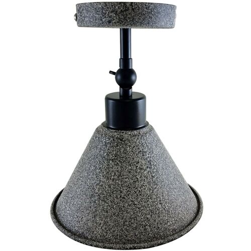 Retro Industrial Ceiling Flush Mount Light Metal Cone Shade Light Kit~1223 - Without Bulb