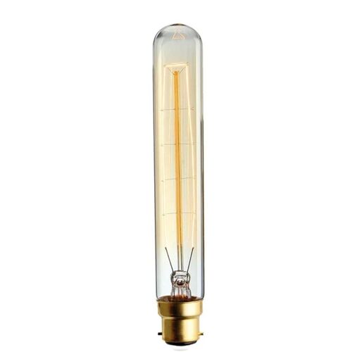 Vintage Filament Incandescent Edison Tall Bulb Dimmable B22 E27 Decorative Industrial Light~1225 - T185 B22