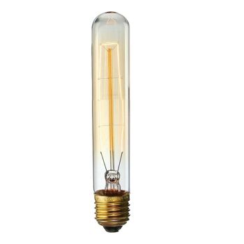 Vintage Filament Incandescent Edison Tall Bulb Dimmable B22 E27 Lumière industrielle décorative ~ 1225 - T130 E27 1