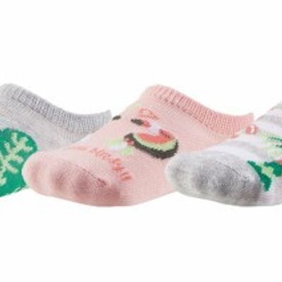 866 3er-Pack JUNGLE-Sneakersocken