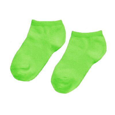 iN ControL 2pack basic sneaker socks - lime