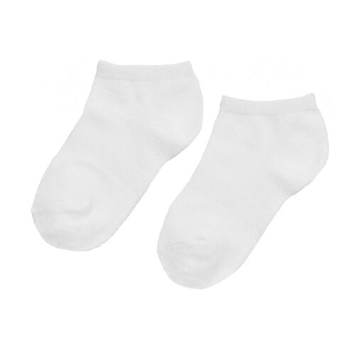 iN ControL 2pack basic sneaker socks - white