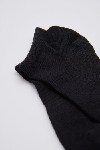iN ControL 2pack chaussettes baskets basiques - noir 2