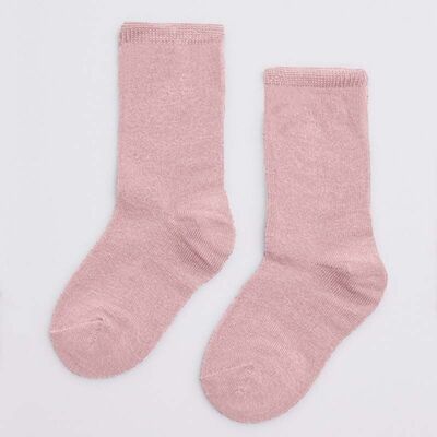 iN ControL 2pack chaussettes basiques - vieux rose