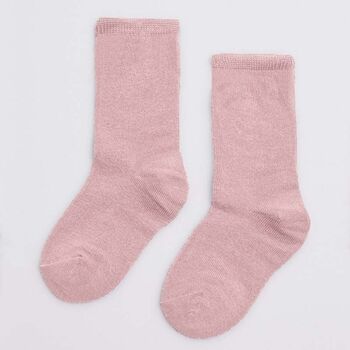 iN ControL 2pack chaussettes basiques - vieux rose 1