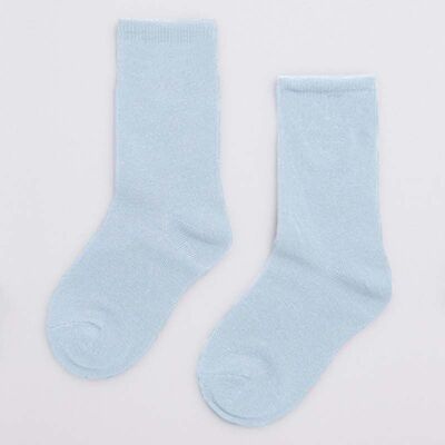 iN Control 2pack chaussettes basiques - bleu clair