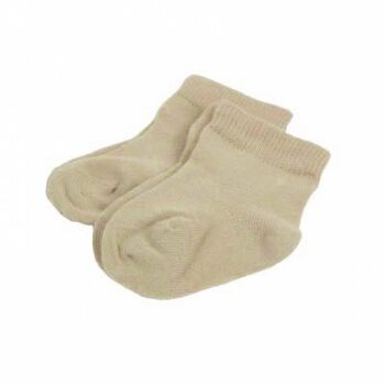 iN Control 2pack chaussettes basiques - sable clair 2