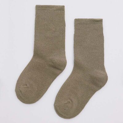 iN ControL 2er-Pack Basic-Socken – dunkler Sand