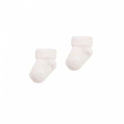 882 Confezione da 2 calzini neonato TERRY bianco