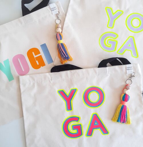 Yoga Bag Organic cotton tote