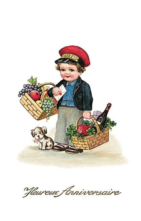 Cartolina il fattorino