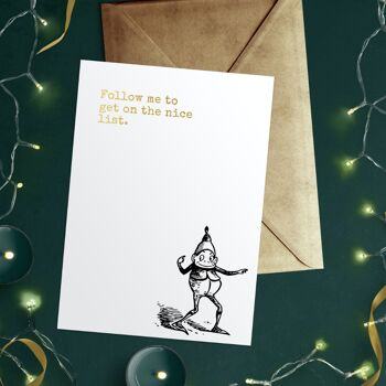 Pack de cartes de Noël 2021 | Cartes A6 x 6 [Joyeux Noël] | Cartes de vœux faites à la main 2