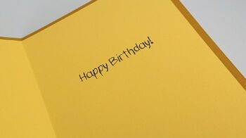 Carte d'anniversaire personnalisée d'un ami | Carte de voeux A5 faite à la main. 2