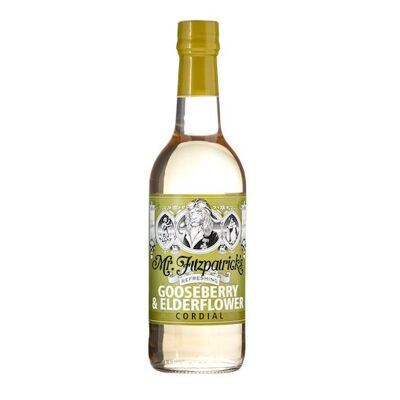 Mr Fitz Gooseberry & Elderflower Cordial