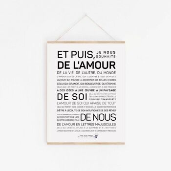 Affiche Et puis, de l'amour - A2