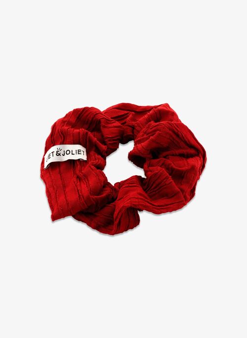 Scrunchie Jessy rood