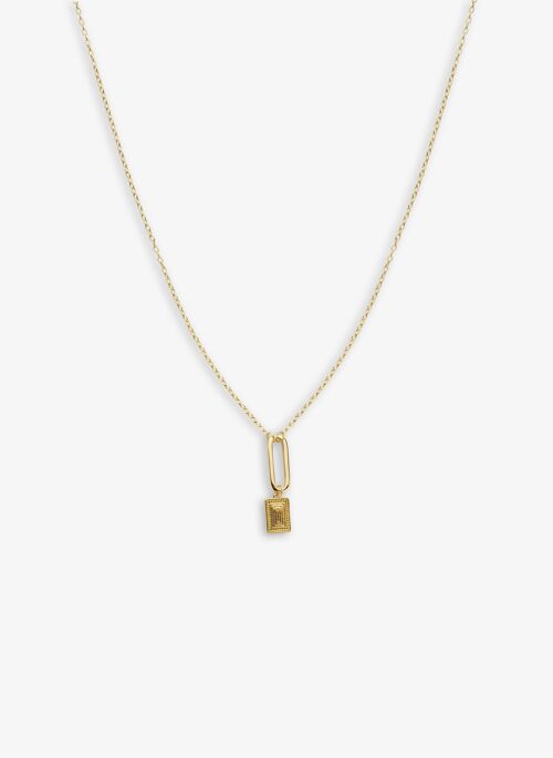 Ketting Cove lynx gold plated