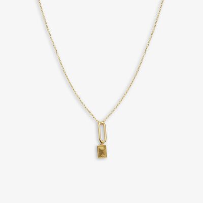 Ketting Cove lynx gold plated