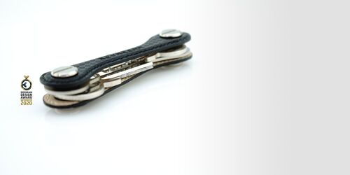 Schlüssel-Organizer Leder - Cubic Carbon