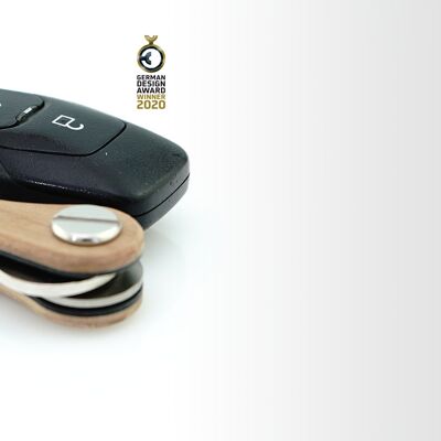 Key Organizer Wood - Black Cherry