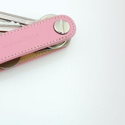 Key Organizer Leather Loop - Sweet Rosé