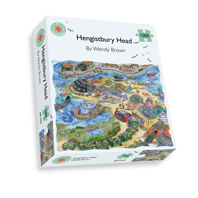 Hengistbury Head - Wendy Brown 1000 Piece Jigsaw Puzzles