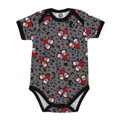 Skull Hearts Baby Vest