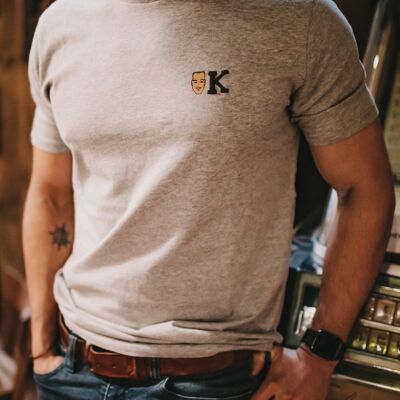 K GRAY T-SHIRT