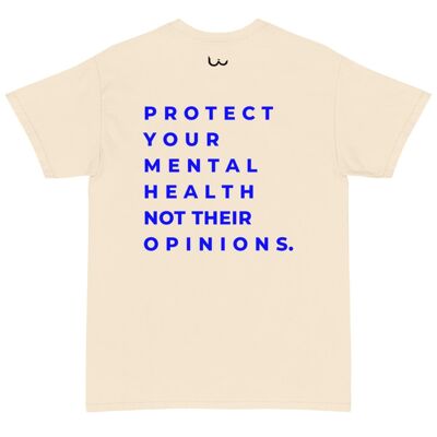 Protect Your Mental Health T-Shirt - Natural
