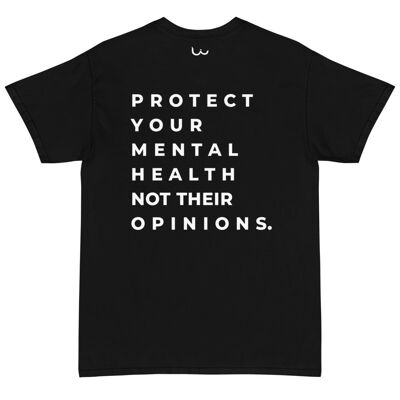 Protect Your Mental Health T-Shirt - Black