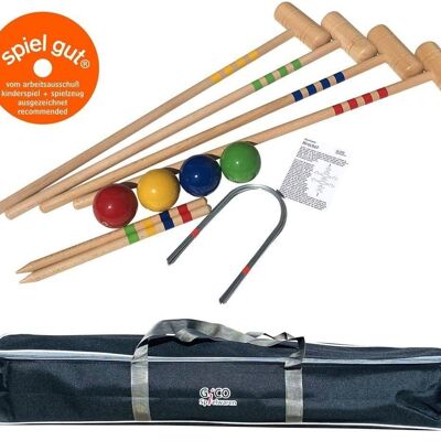 GICO croquet game Croquet for 4 players (80 cm) -play well (award)- 3224