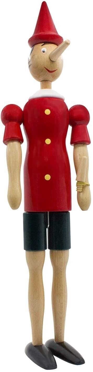 Pinocchio Figur aus Holz, Länge 50 cm 9050