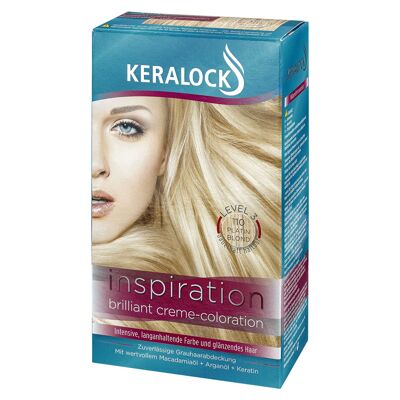 KERALOCK inspiration creme coloration Platinblond