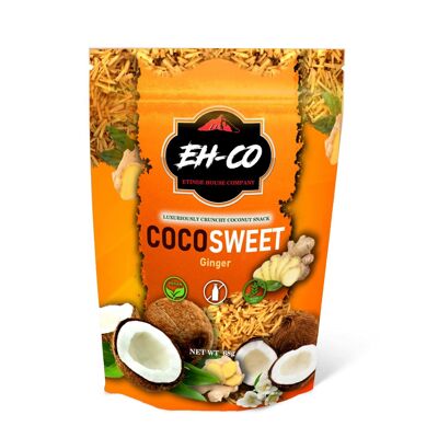 Cocosweet ginger delight |  coconut snack | 68g / 7427115995589