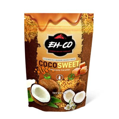 Cocosweet | coconut snack | heavenly caramel flavour | 68g / 7427115995565