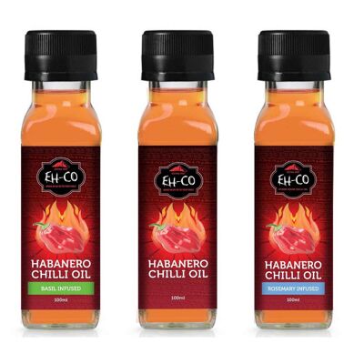 3-Pack Habanero Chilli Oil | 100ML / 7427115995398