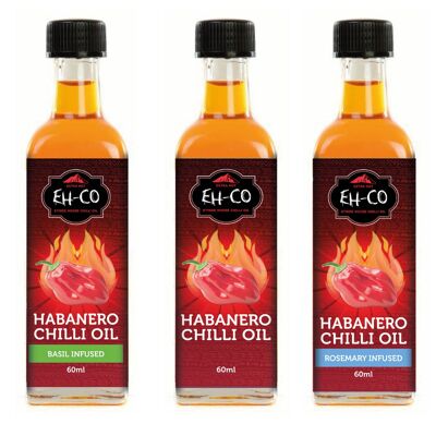 3-Pack Habanero Chilli Oil | 60ML / 7427115995381
