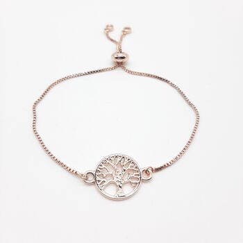 Bracelet Bohème - "Harmonie" Rosé 2