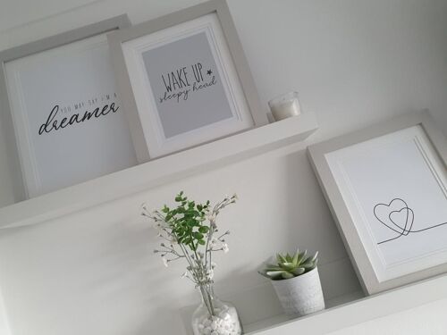 You May Say Im A Dreamer Bedroom Simple Print A4 High Gloss