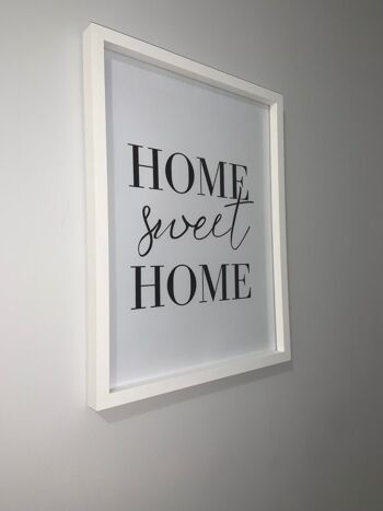 Home Sweet Home Simple Home Print A5 Haute Brillance 3