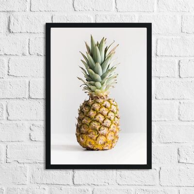 Salle de photographie d'ananas impression simple A5 haute brillance