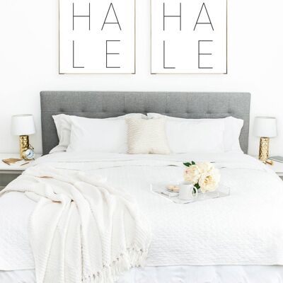 NEU Inhale Exhale Set mit 2 Schlafzimmern, einfach, A5, hochglänzend