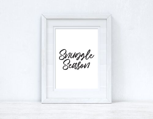 Snuggle Season Autumn Seasonal Home Print A3 Normal