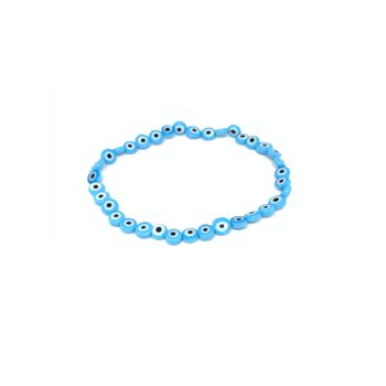 Bracelet de Cheville Mauvais Œil Turquoise 1