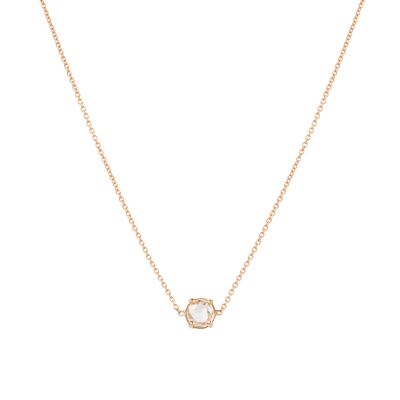 Tour de cou en diamant taille rose