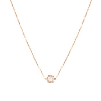 Tour de cou en diamant taille rose 1