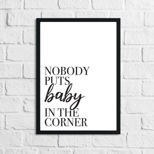 Nobody Puts Baby In The Corner Dressing Room Simple Home Pri A5 Normal
