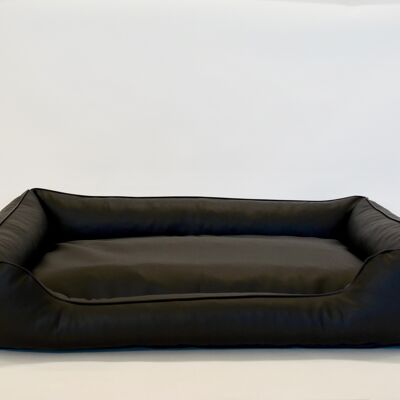 120x90 Schwarz Orthopädisches Hundebett Bobby XL